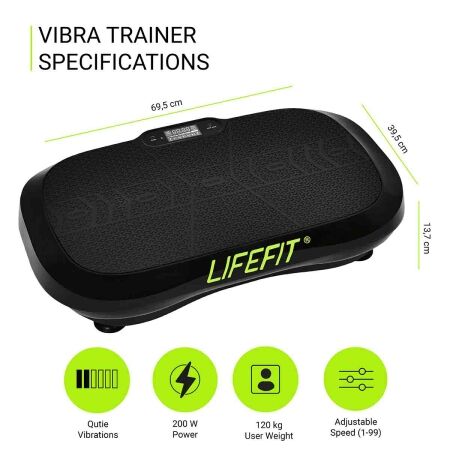 Masážní deska - Lifefit VIBRA TRAINER - 6