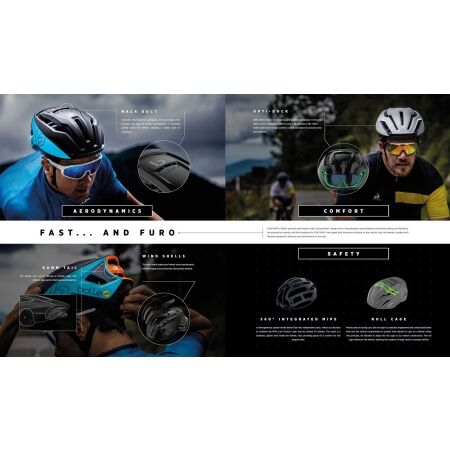 Cyklistická silniční helma - Bolle FURO MIPS - 6