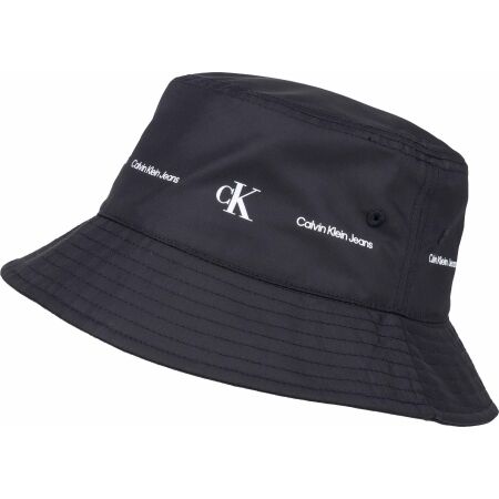 Calvin Klein STRIPE LOGO BUCKET HAT - Unisex klobouk