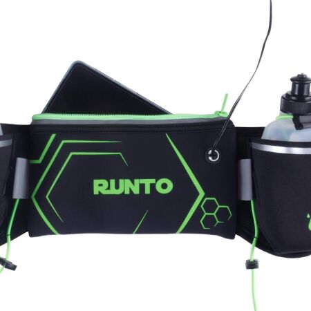 Sportovní ledvinka se dvěma lahvičkami na vodu - Runto DUO 2 - 3