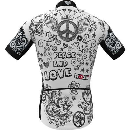 Pánský cyklistický dres - Rosti PEACE AND LOVE - 2