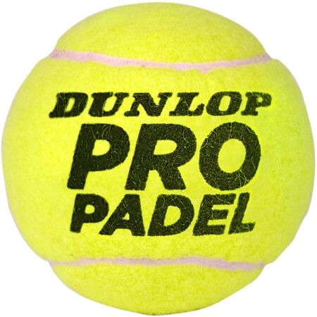 Míče pro padel - Dunlop PRO PADEL 3PET - 3