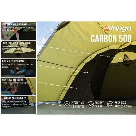 Rodinný stan - Vango CARRON 500 - 7