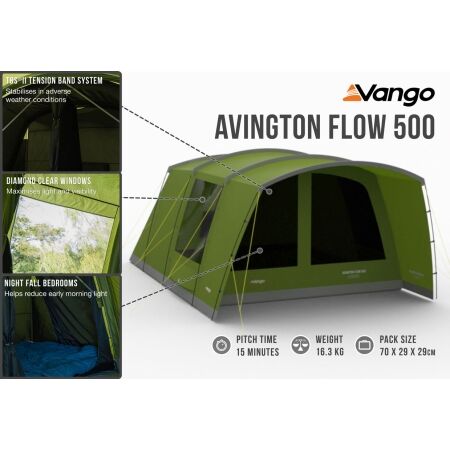 Rodinný stan - Vango AVINGTON FLOW 500 - 10