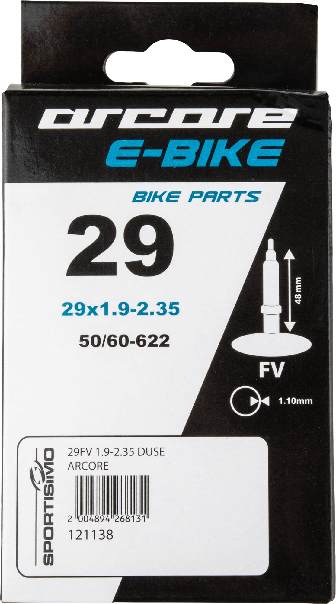 Cyklistická duše pro E-BIKE