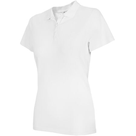 4F WOMEN'S T-SHIRT - Dámské tričko s límečkem