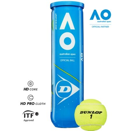 Tenisové míče - Dunlop AUSTRALIAN OPEN - 5