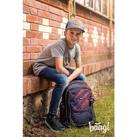 Školní batoh - BAAGL CORE LAVA - 13