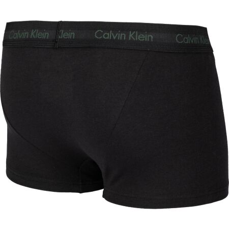Pánské boxerky - Calvin Klein COTTON STRETCH-LOW RISE TRUNK 3PK - 4