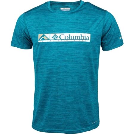 Pánské funkční tričko - Columbia ALPINE CHILL ZERO GRAPHIC TEE - 1