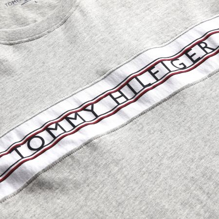 Pánské tričko - Tommy Hilfiger CLASSIC-CN SS TEE PRINT - 4