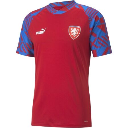 Pánské fotbalové triko - Puma FACR PREMATCH JERSEY TEE - 1