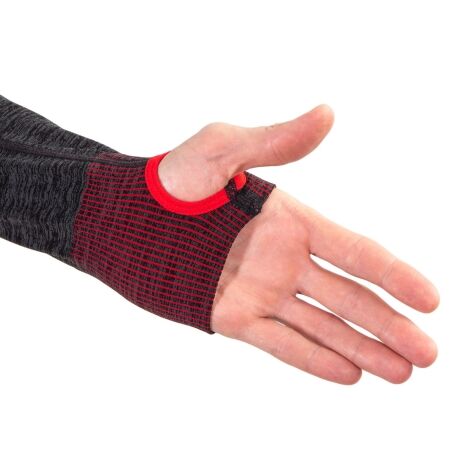Pánské seamless triko s dlouhým rukávem a kapucí - Klimatex AJAX - 7
