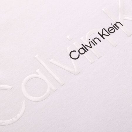 Pánské tričko - Calvin Klein EMB ICON LOUNGE-S/S CREW NECK - 4
