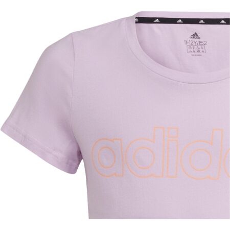 Dívčí tričko - adidas LINEAR TEE - 3