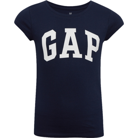 Dívčí tričko - GAP HERITAGE VALUE LOGO - 1