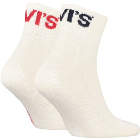 Unisexové ponožky - Levi's® MID CUT SPORT LOGO 2P - 2