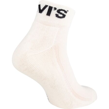 Unisexové ponožky - Levi's® MID CUT SPORT LOGO 2P - 5