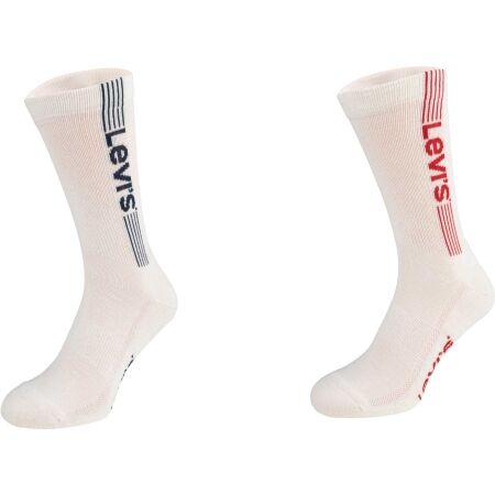 Unisexové ponožky - Levi's® REG CUT SPORT LOGO 2P - 1