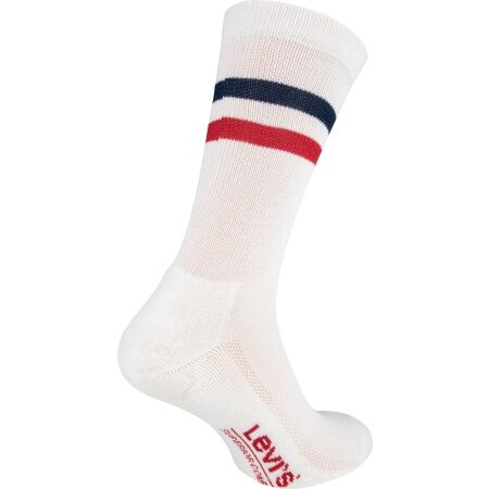 Unisexové ponožky - Levi's® REG CUT RETRO SPORT STRIPES 2P - 5