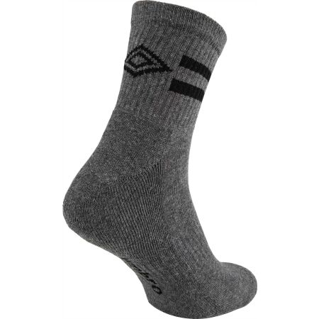 Pánské ponožky - Umbro STRIPED SPORTS SOCKS - 3 PACK - 3