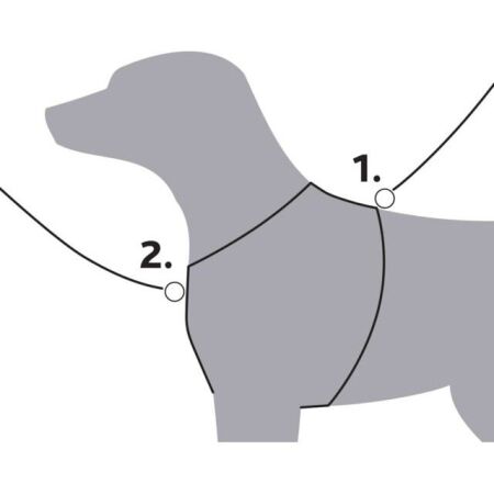 Trekingový postroj pro psa - TRIXIE PREMIUM DOG HARNESS L - 2