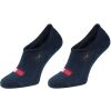 Unisexové ponožky - Tommy Hilfiger FOOTIE HIGH CUT 2P FLAG - 1