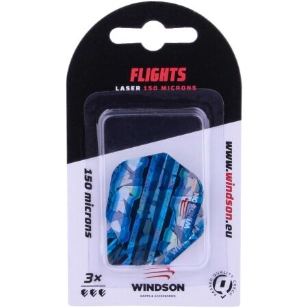 Windson FLUX LASER - Set tří letek k šipkám