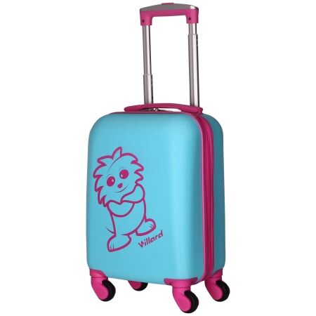 Dětský skořepinový kufr s pojezdem - Willard RAIL KIDS - 4