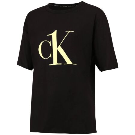 Dámské tričko - Calvin Klein CK1 COTTON LW NEW-S/S CREW NECK - 2