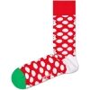 Klasické ponožky - HAPPY SOCKS BIG DOT SNOWMAN - 1