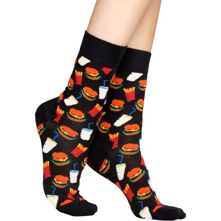 Klasické ponožky - HAPPY SOCKS HAMBURGER - 3