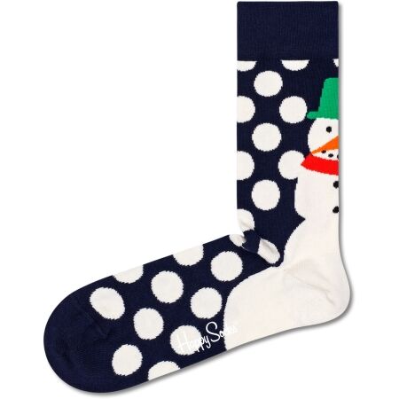 Klasické ponožky - HAPPY SOCKS JUMBO SNOWMAN - 1