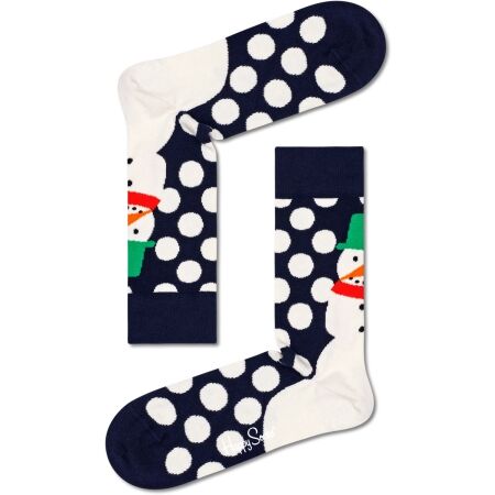 Klasické ponožky - HAPPY SOCKS JUMBO SNOWMAN - 2
