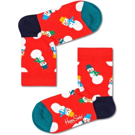 Dětské ponožky - HAPPY SOCKS HOLIDAY GIFT SET 4P - 4