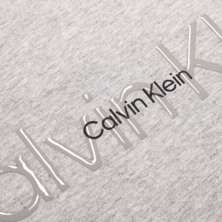 Dámská mikina - Calvin Klein EMBOSSED ICON LOUNGE-L/S SWEATSHIRT - 4