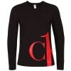 Dámské tričko s dlouhým rukávem - Calvin Klein SLEEP-L/S CREW NECK - 1