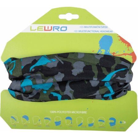 Bezešvý dětský multifunkční šátek - Lewro WILT - 3