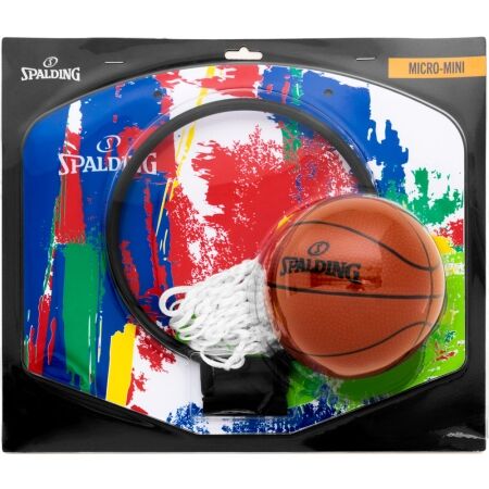 Basketbalový minikoš - Spalding MARBLE SERIES MICRO MINI BACKBOARD SET - 2