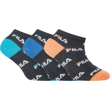 Fila JUNIOR BOY 3P - Chlapecké nízké ponožky