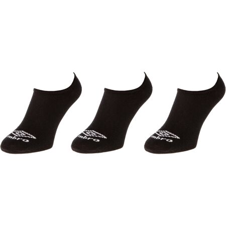 Ponožky - Umbro NO SHOW LINER SOCK 3 PACK - 1