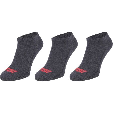 Levi's® LOW CUT BATWING LOGO 3P - Ponožky