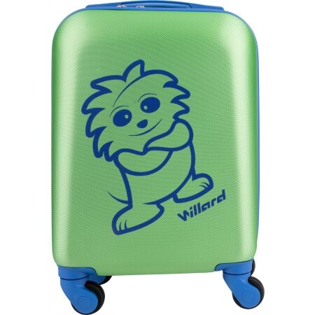 Dětský skořepinový kufr s pojezdem