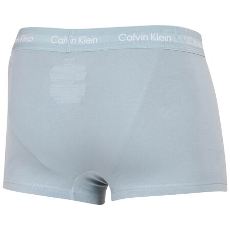 Pánské boxerky - Calvin Klein 3 PACK LO RISE TRUNK - 7