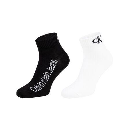 Calvin Klein QUARTER 2P - Pánské ponožky