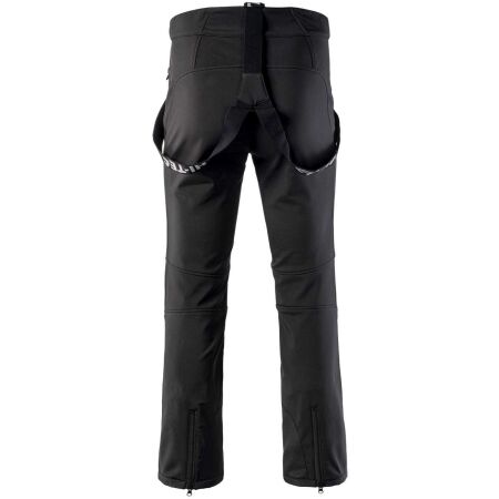 Pánské lyžařské softshellové kalhoty - Hi-Tec LERMO - 3