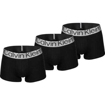 Pánské boxerky - Calvin Klein CKR STEEL COTTON-TRUNK 3PK - 1
