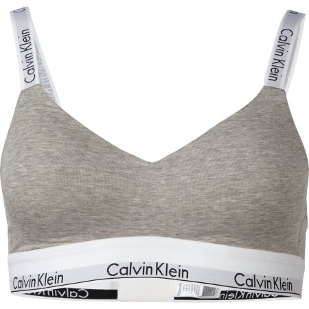 Calvin Klein MODERN COTTON-LGHT LINED BRALETTE - Dámská podprsenka