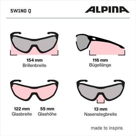 Sluneční brýle - Alpina Sports 5W1NG Q - 6