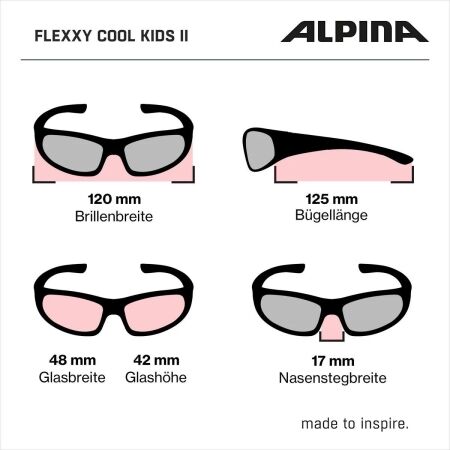 Sluneční brýle - Alpina Sports FLEXXY COO KIDS II - 6